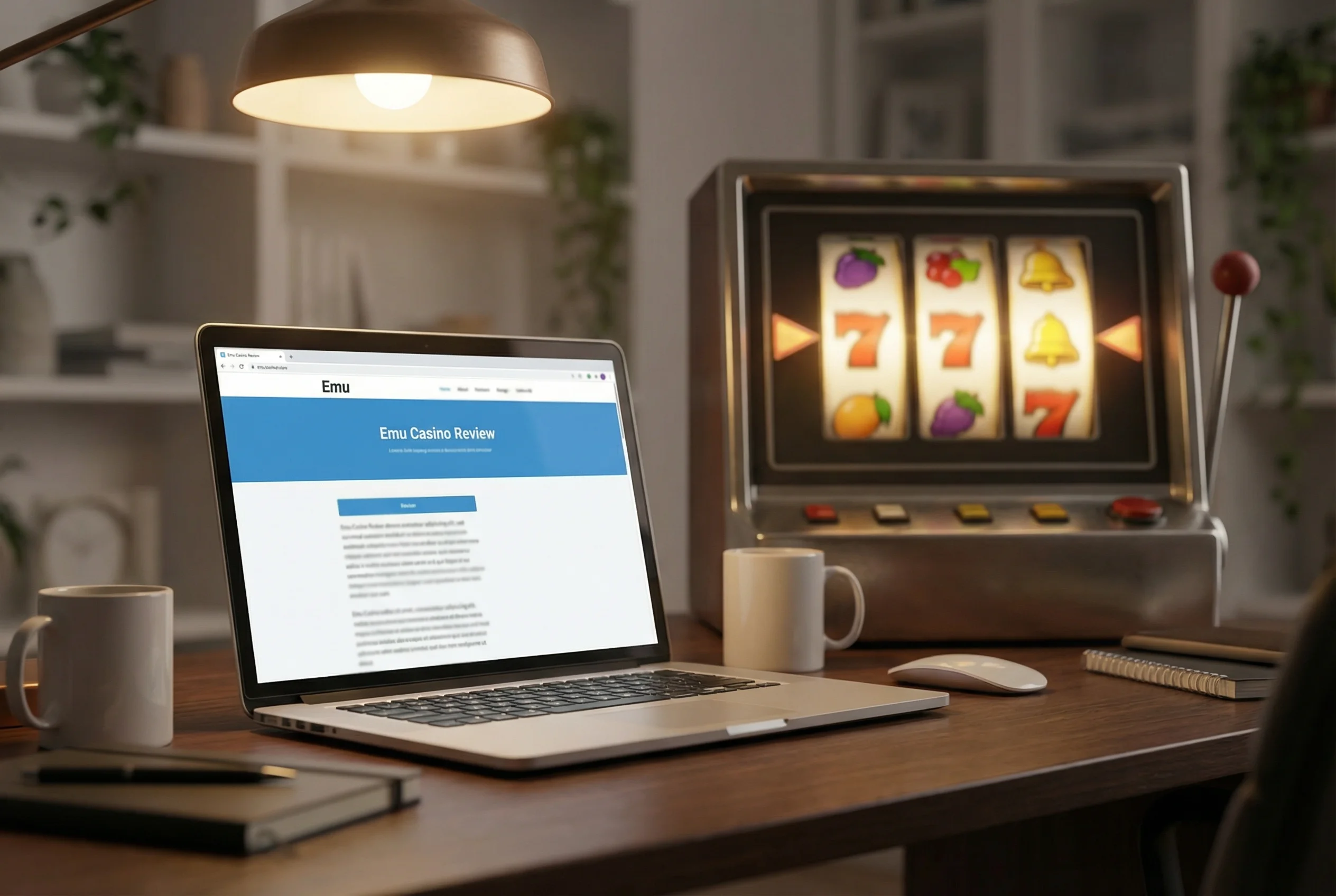 Emu casino's vibrant interface